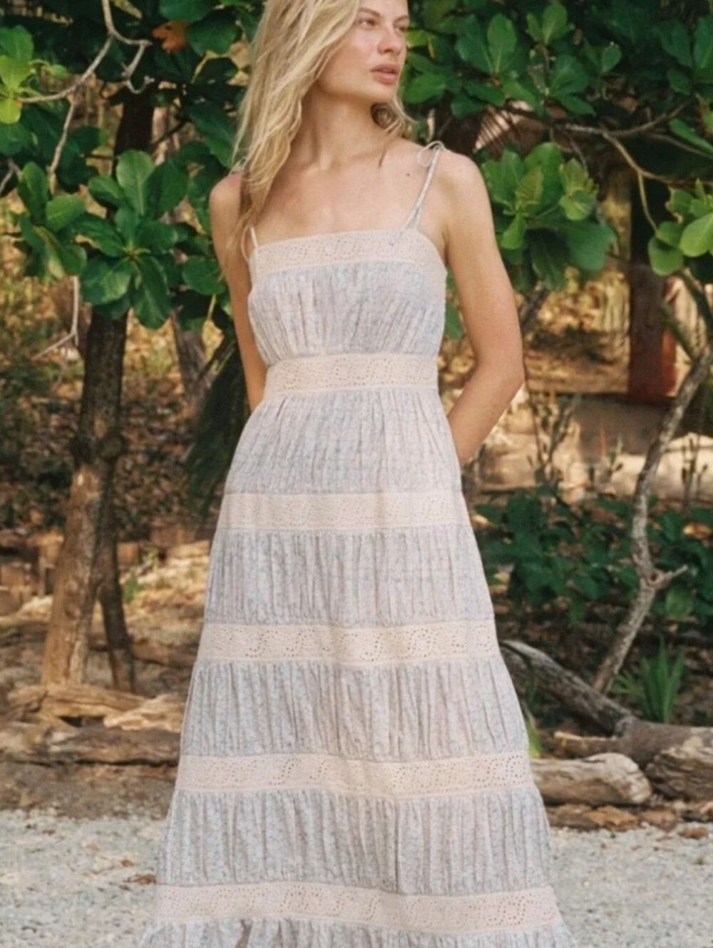 NWOT Christy Dawn Malena Dress In "Bleu Phlox", Size XL